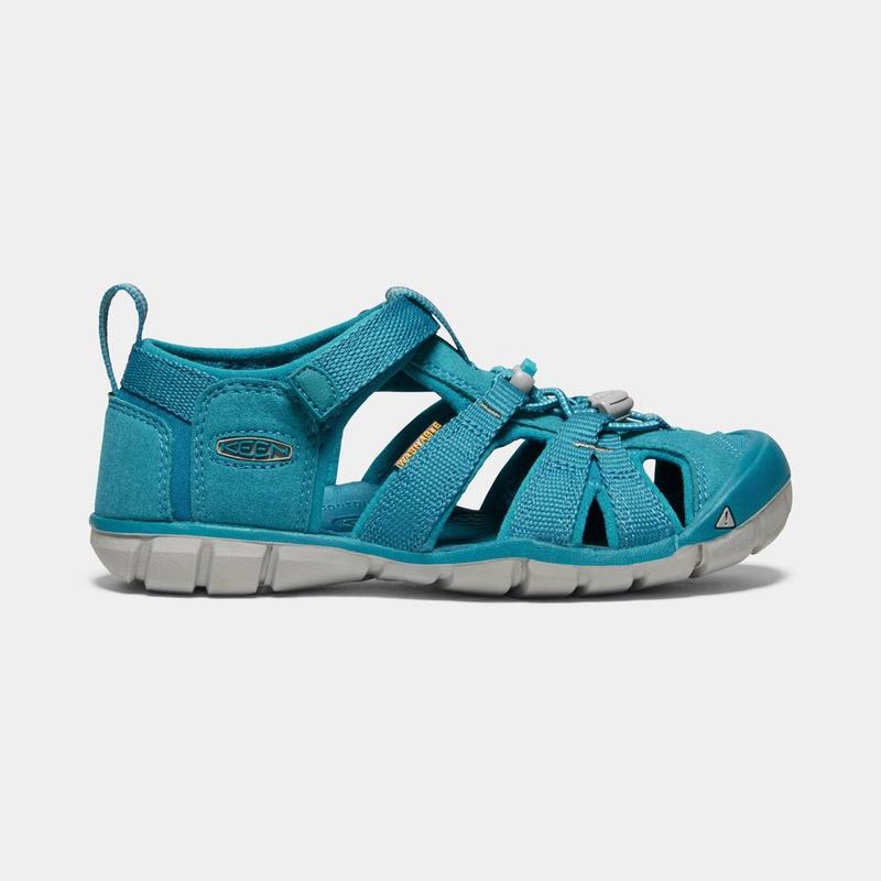 Sandalias Keen Seacamp II Cnx Para Niños Azules - Sandalias Keen Mexico (702941-ZDO)